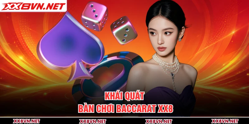 Khái quát bàn chơi Baccarat XX8